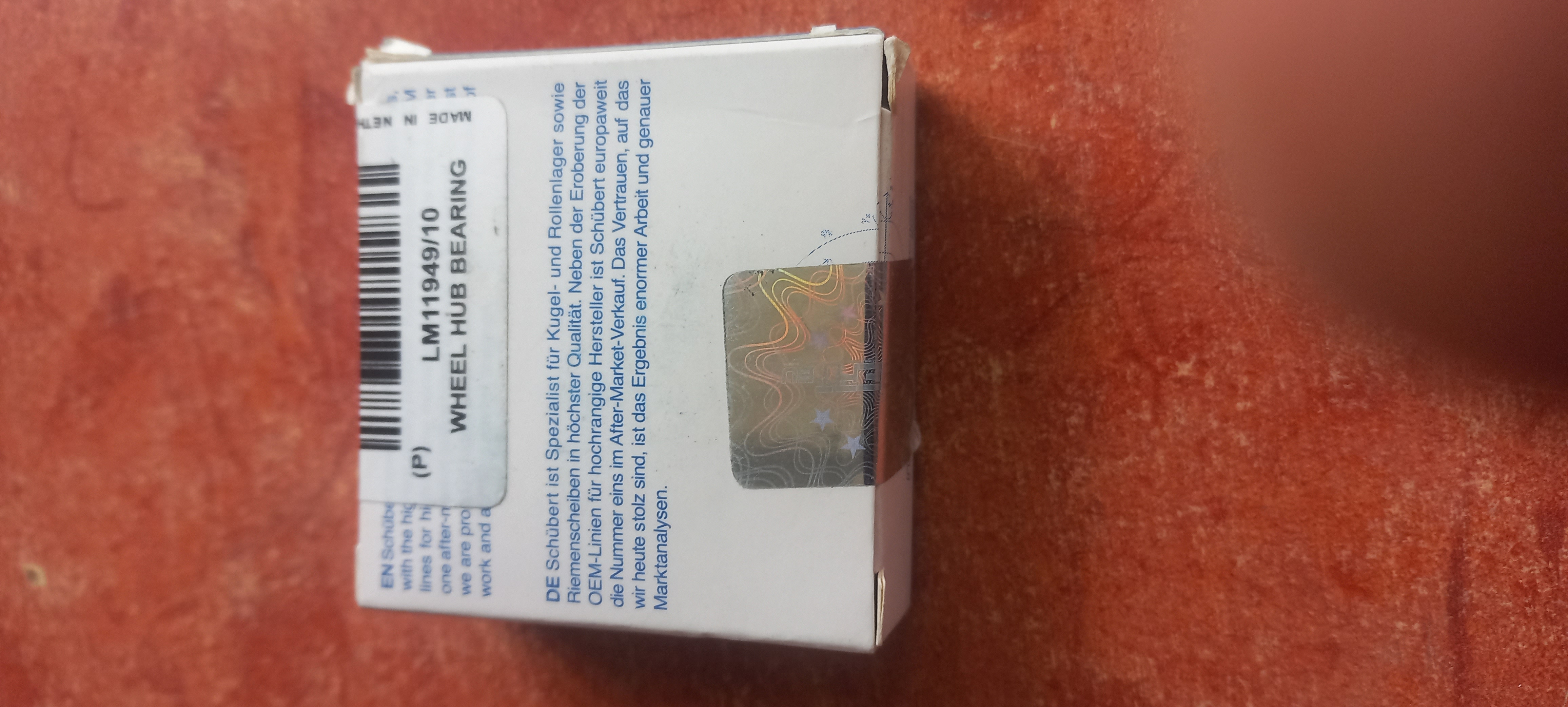 بلبرینگ چرخ عقب پراید قدیم  شابرت هلند